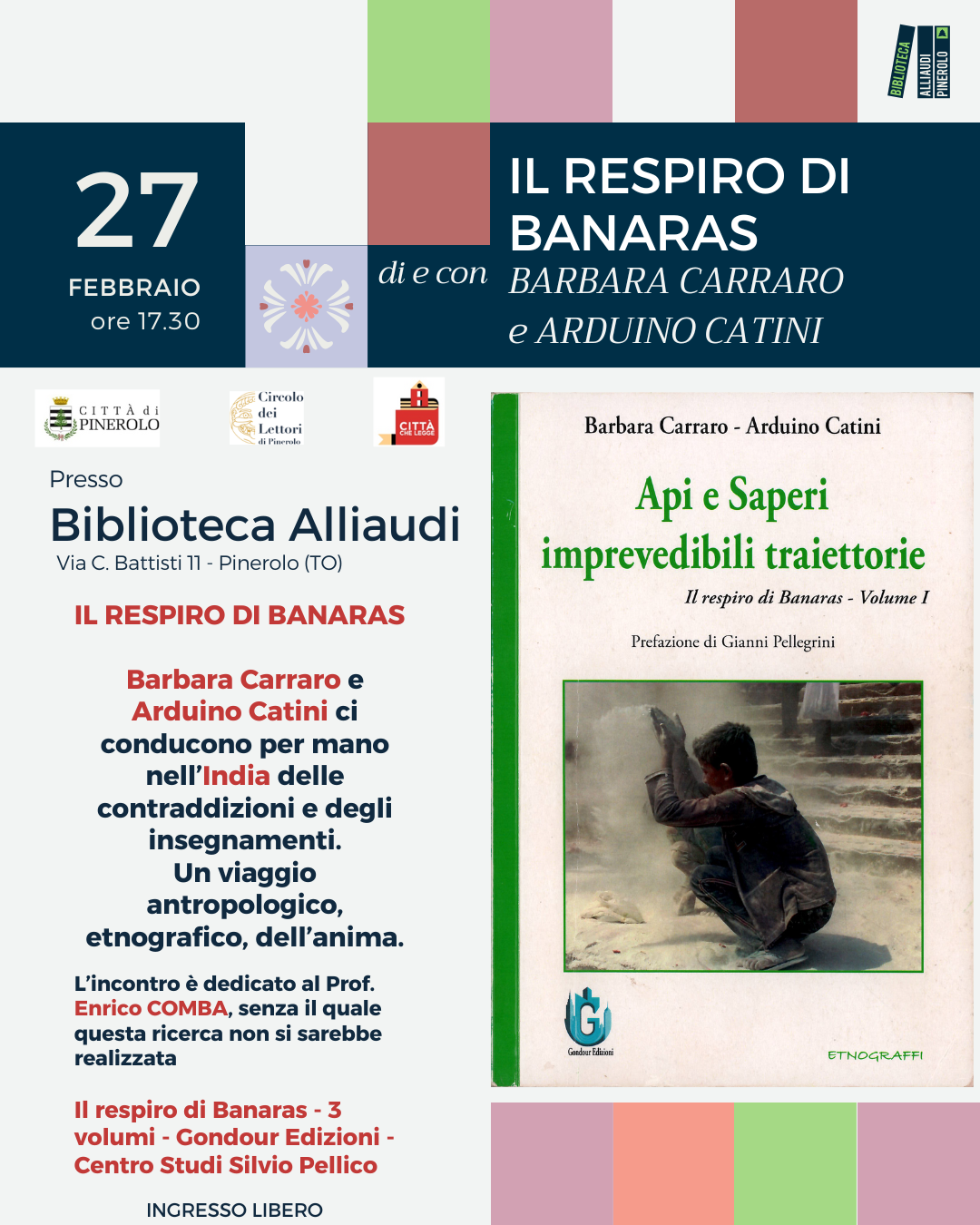 27 febbraio – Biblioteca Civica&nbsp;Alliaudi