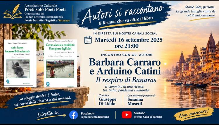15 settembre – AUTORI SI&nbsp;RACCONTANO